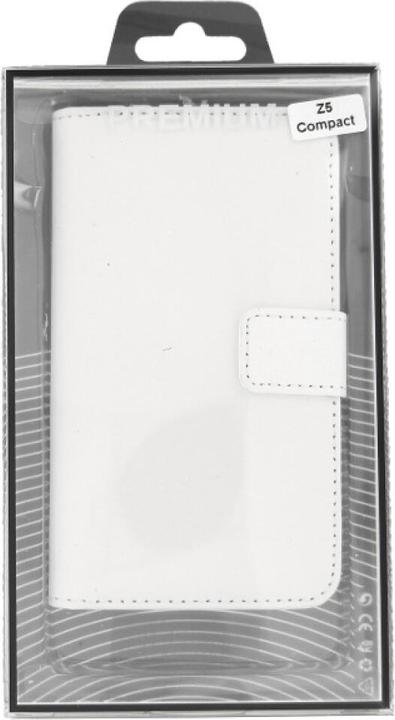 Image du produit OEM Etui cuir Slim Book pour Sony Xperia Z5 Compact - blanc (Sony Xperia Z5 Compact)