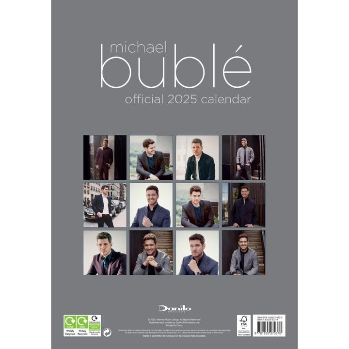 Produktbild Michael Buble Wandkalender 2025 A3 (Deutsch)