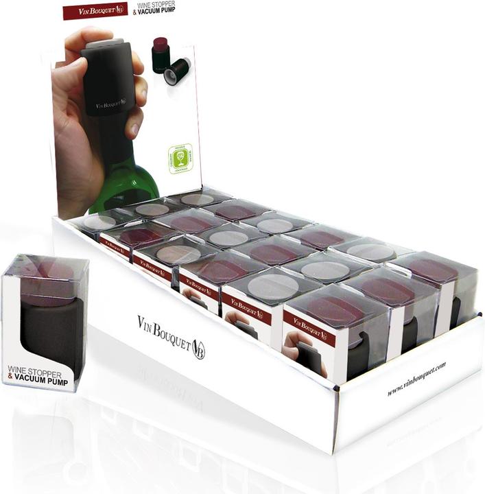 Produktbild VinBouquet Verschluss & Pumpe (Weinpumpe)