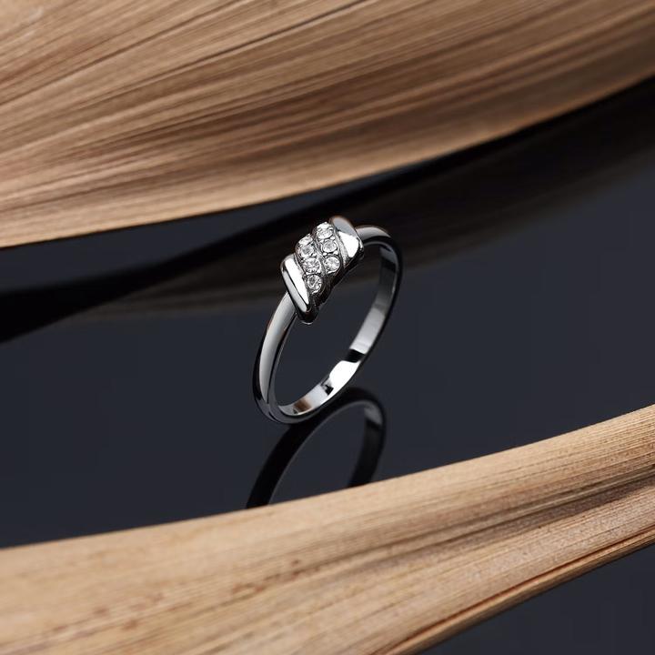 Actual product image Morellato Steel ring with Torchon SAWZ14 crystals - Circuit: 56 mm (56)