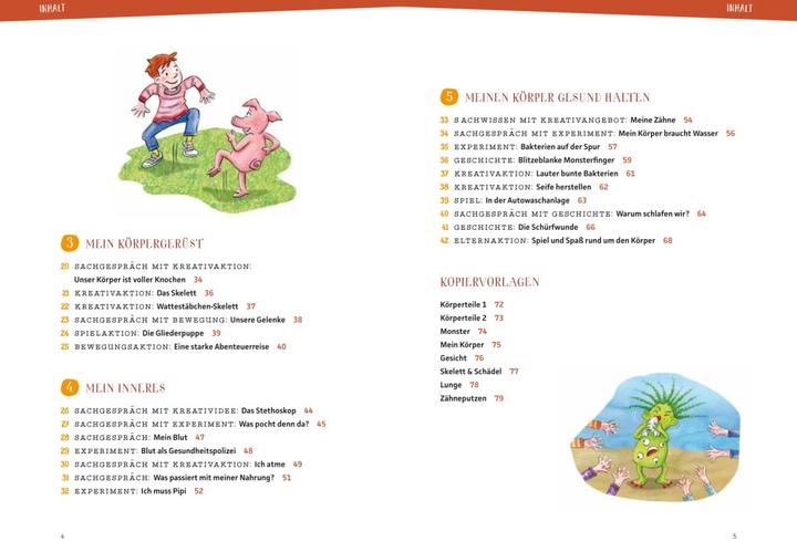 Produktbild Projektreihe Kindergarten - Mein Körper (Deutsch, Anja Mohr, Rebecca Meyer, 2024)