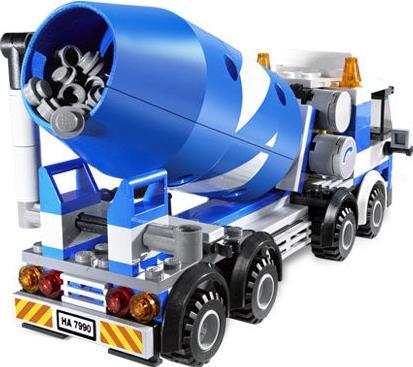 Actual product image LEGO City concrete mixer (7990, LEGO City)