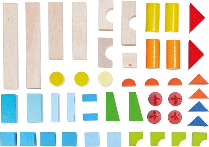 Actual product image Haba My first colourful building blocks **
