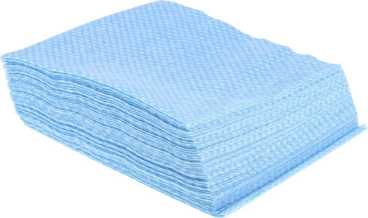 Actual product image Rs Pro Cloths for light cleaning work Box 50 pcs. Blue, 42 x 38cm (50 pcs.)