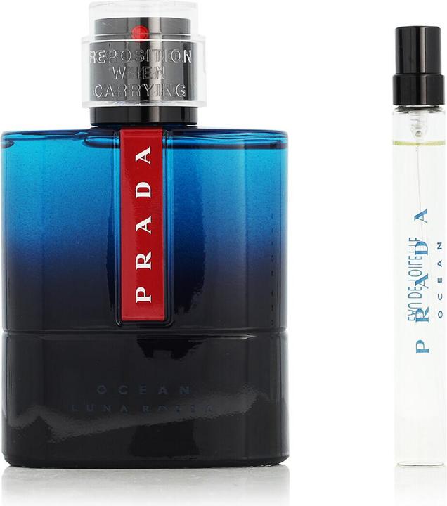 Produktbild Prada Set mit Damenparfüm Luna Rossa Ocean EDT 2 Stücke (Eau de Toilette, 10 ml)