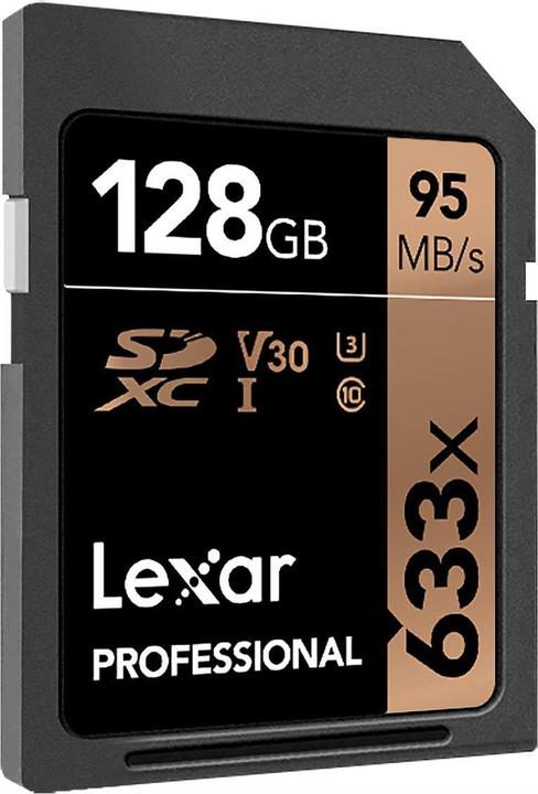 Produktbild Lexar Sdxc (128 GB, SDXC, U3, UHS-I)