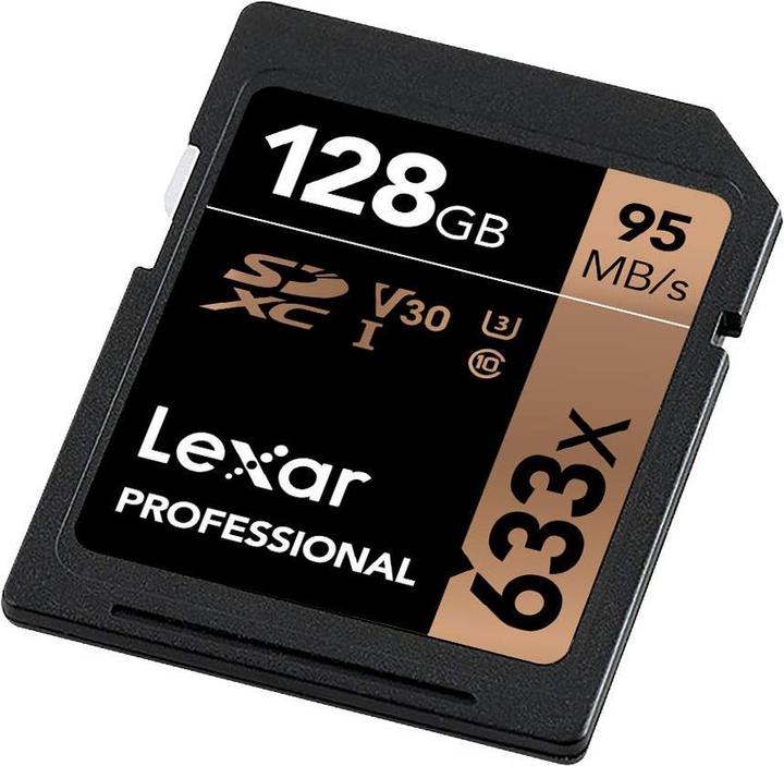 Produktbild Lexar Sdxc (128 GB, SDXC, U3, UHS-I)