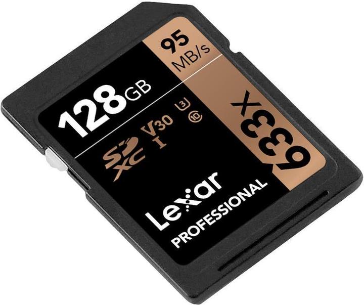 Produktbild Lexar Sdxc (128 GB, SDXC, U3, UHS-I)