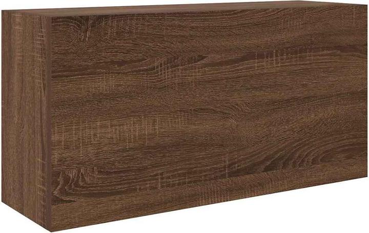 Produktbild VidaXL Bad-Wandschrank Braun Eichen-Optik 80x25x40 cm Holzwerkstoff (80 x 25 x 40 cm)