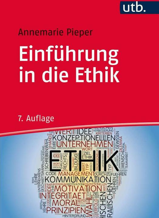 Actual product image Einführung in die Ethik (German, Annemarie Beeper, 2017)