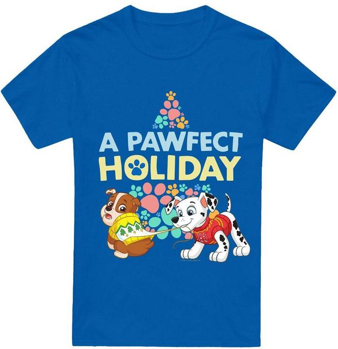 Produktbild Paw Patrol A Pawfect Holiday TShirt weihnachtliches Design (L)