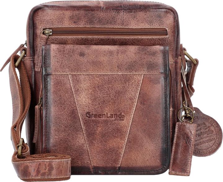 Produktbild Greenland Nature Mascu & Line Umhängetasche Leder 25 cm