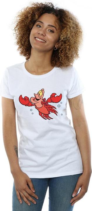 Immagine prodotto Disney The Little Mermaid Sebastian Bubbles Maglietta Donna (S)