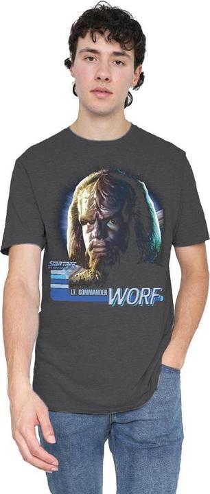 Actual product image Unisex Adult The Next Generation Worf T-Shirt (M)