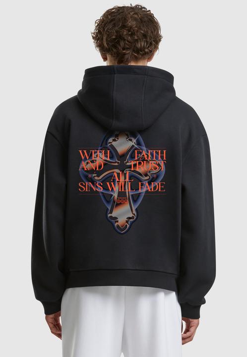 Immagine prodotto Mister Tee MisterTee - Felpa con cappuccio Faith And Trust - 179365 (L)