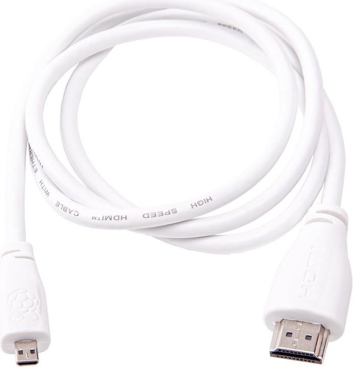 Produktbild Raspberry Pi micro HDMI to HDMI (1 m, HDMI)