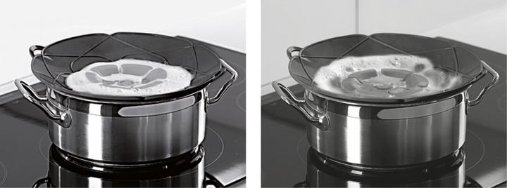 Produktbild Ibili Spritzschutzhaube Silikon Flexiform 29 cm Verhindert das Verschütten von Flüssigkeiten beim Kochen (Kunststoff)