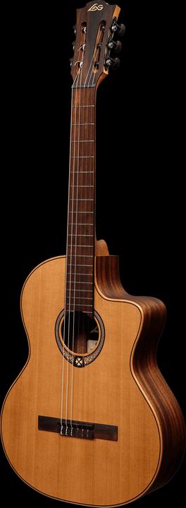Actual product image LÂG OC170CE (Classical guitar, Cedar wood)