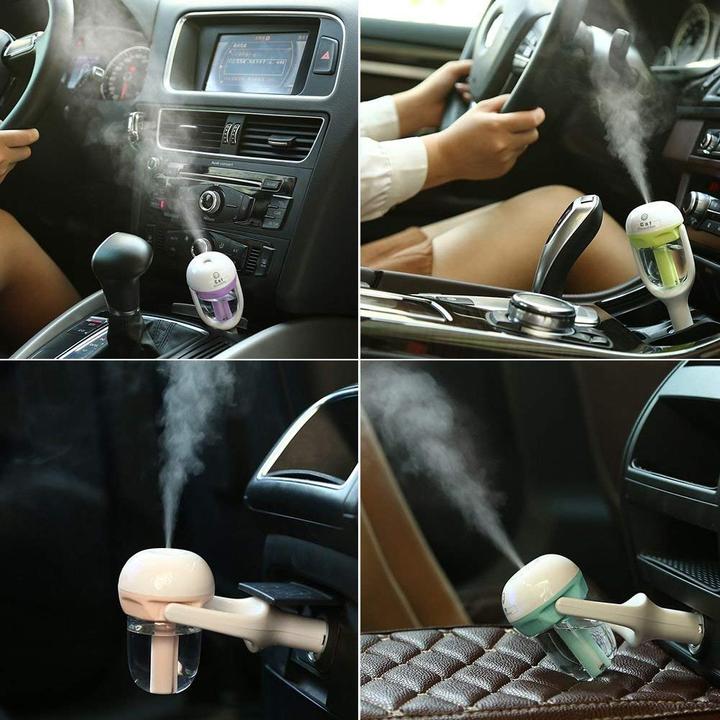 Image du produit JTI Humidificateur d'air pour voiture - Rose