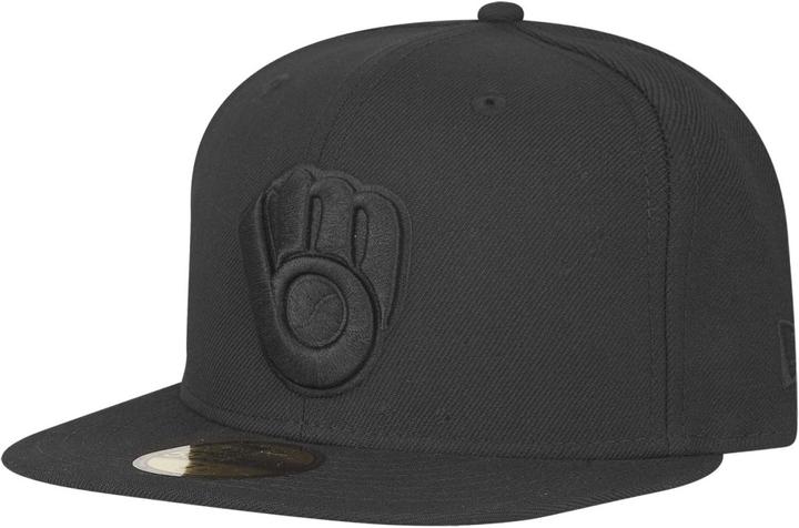 Produktbild New Era 59Fifty Cap - MLB BLACK Milwaukee Brewers - 7 (7)