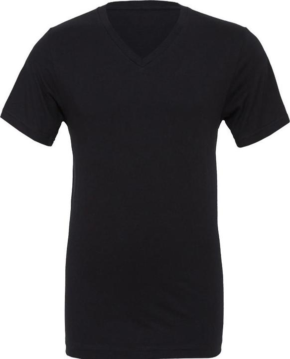 Bella Canvas Canvas TShirt mit VAusschnitt kurzärmlig