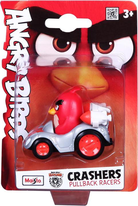 Actual product image Maisto Angry Birds Crashers Retreat Cars