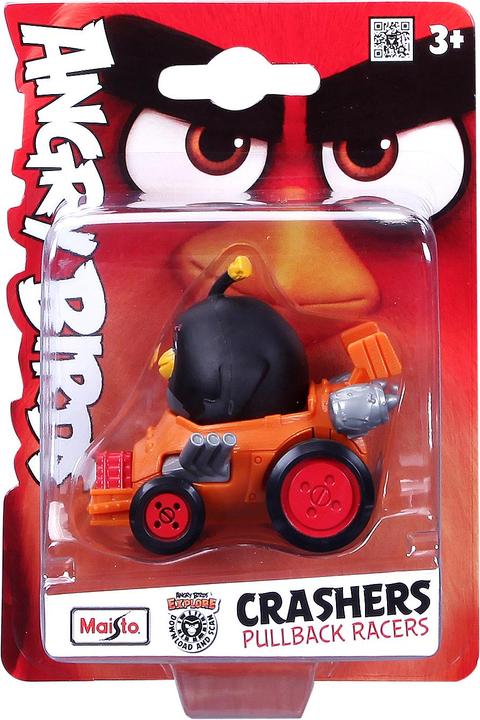 Actual product image Maisto Angry Birds Crashers Retreat Cars