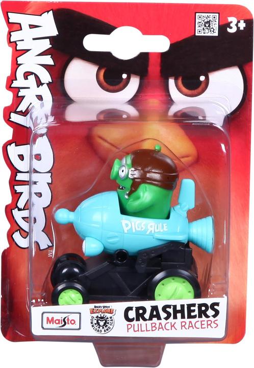Actual product image Maisto Angry Birds Crashers Retreat Cars