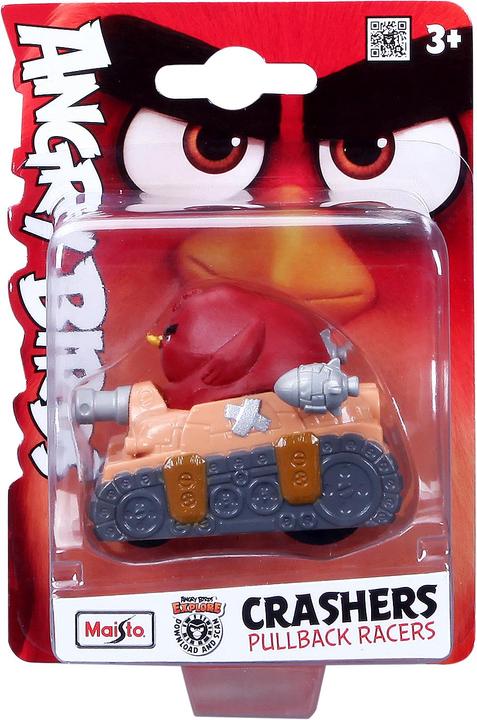 Actual product image Maisto Angry Birds Crashers Retreat Cars