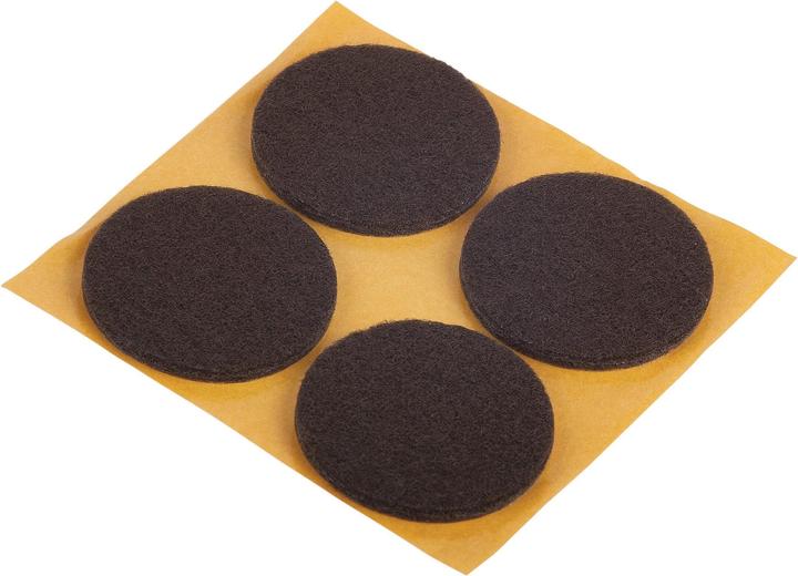 Actual product image Fix-o-moll Felt gliders 3 mm / Ø 35 mm 4 x (Felt gliders, 4 Piece)