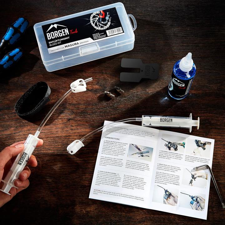 Image du produit Borgen Kit de purge pour freins Magura