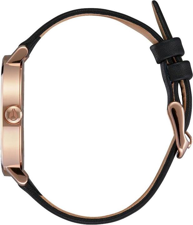 Actual product image Nixon Arrow Leather Rose Gold Storm (Analogue wristwatch, 38 mm)
