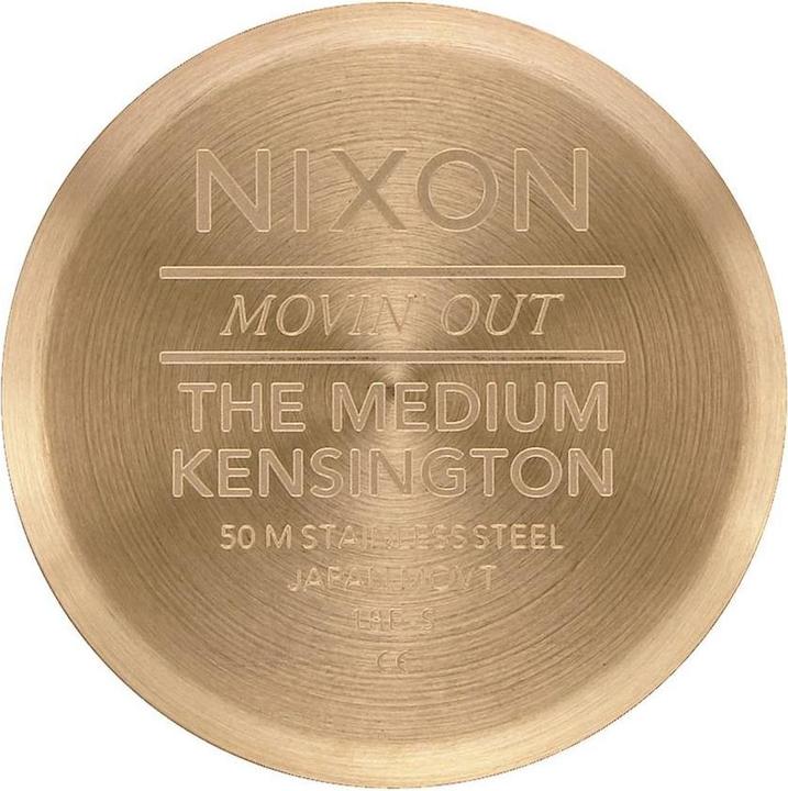 Actual product image Nixon Medium Kensington All Gold (Analogue wristwatch, 32 mm)