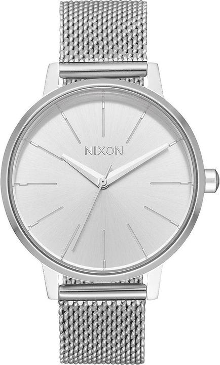 Actual product image Nixon Kensington Milanese All Silver (Analogue wristwatch, 37 mm)