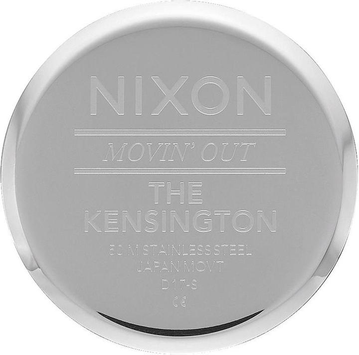 Actual product image Nixon Kensington Milanese All Silver (Analogue wristwatch, 37 mm)