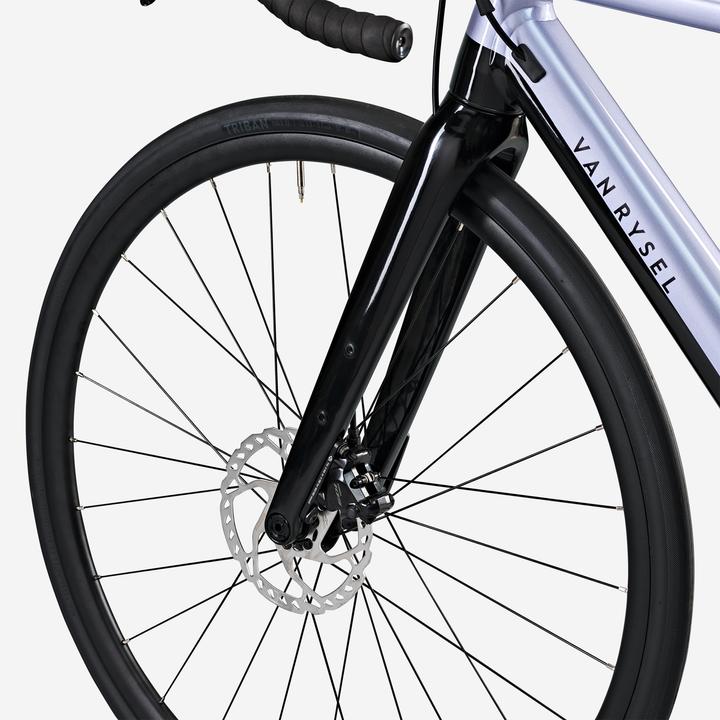 Actual product image Van rysel E-bike road bike E-EDR AF Shimano 105 Di2 2×12S purple