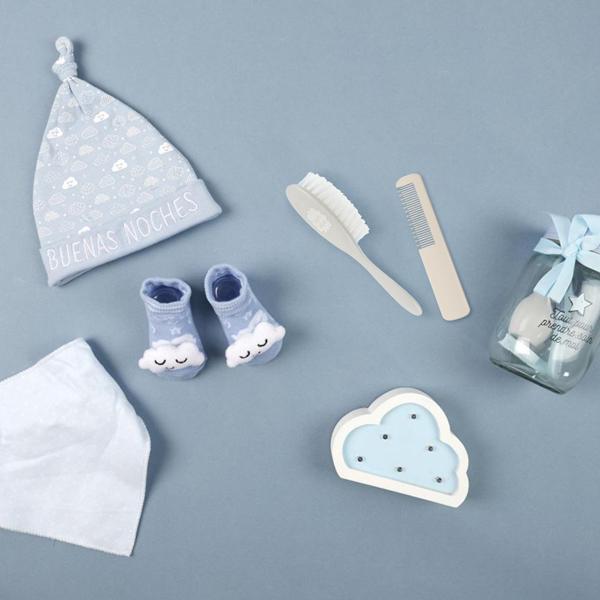 Actual product image Tom & Zoé Baby hairdressing set brush with comb