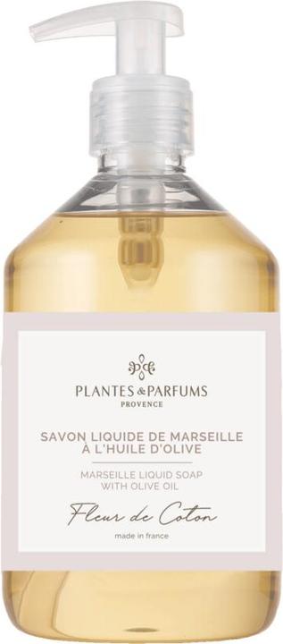 Plantes & Parfums de Provence Baumwollblüte (Flüssigseife, 500 ml)