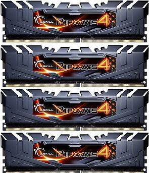 Actual product image G.Skill Ripjaws 4 (4 x 8GB, 2400 MHz, DDR4-RAM, DIMM)