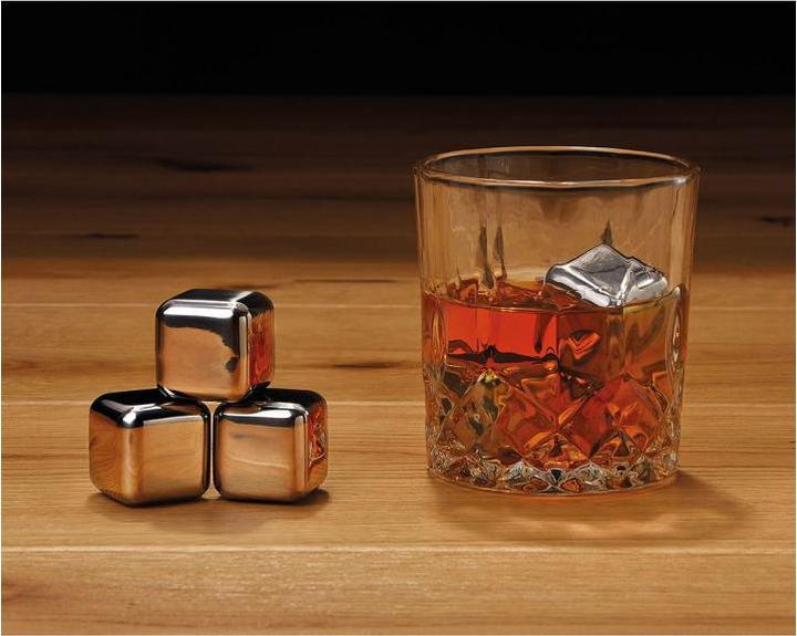 Immagine prodotto G. Wurm Set di cubetti di ghiaccio per whisky in acciaio i (Pietre di whisky)
