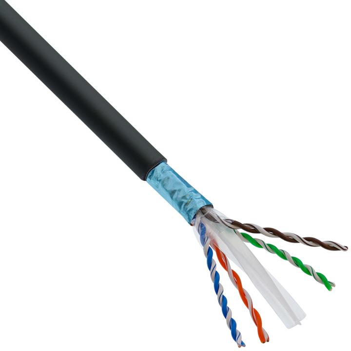 Actual product image InLine Patch cable (U/UTP, CAT6a, 50 m)