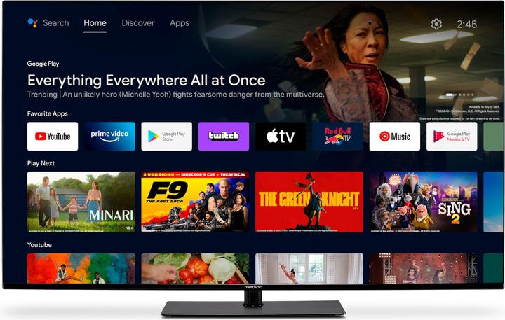 Actual product image Medion LIFE® X15071 (MD 30922) Android TV™ (50", LCD, 4K)