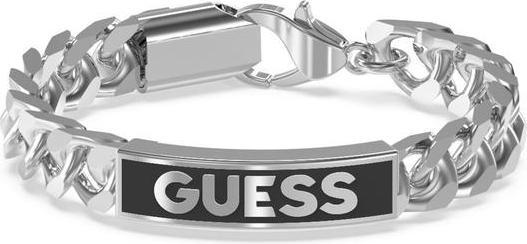Guess Armband Heren Raten Juxb03002JWstbks 25 cm (25 cm, Edelstahl)