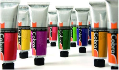 Actual product image Talens Oil colour Cobra watercolourable carmine 318 (Multicoloured, 40 ml)