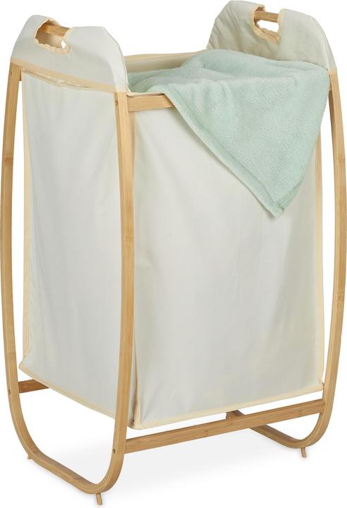 Relaxdays Panier à linge (70 l)