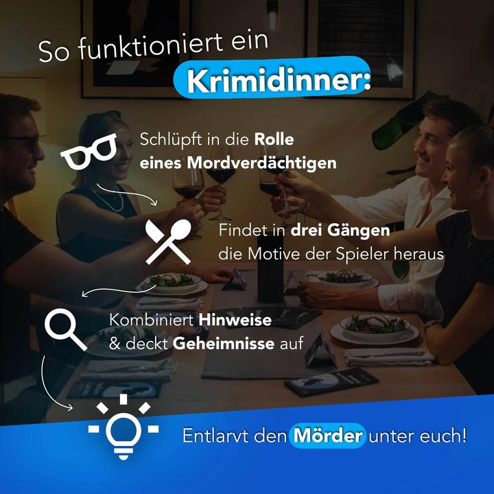 Actual product image Crime Cases The last concert - murder mystery dinner (German)