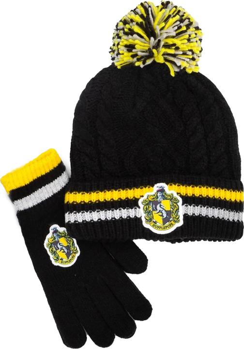 Image du produit Adultes Ensemble bonnet et gants Hufflepuff