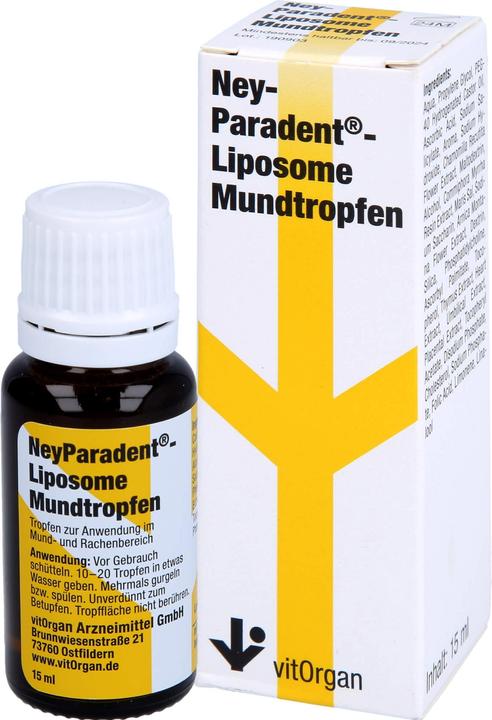 Actual product image Vitorgan NeyParadent Liposome Mouth Drops, 15 ml solution (15 ml)