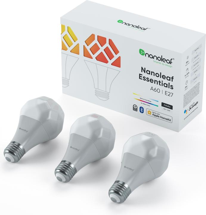 Immagine prodotto Nanoleaf Essentials (E27, 9 W, 806 lm, 20 x, F)