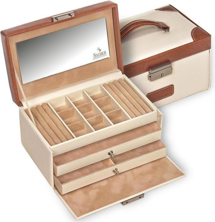 Sacher 25.502.507343 - Schmuckkasten Elly travel cream